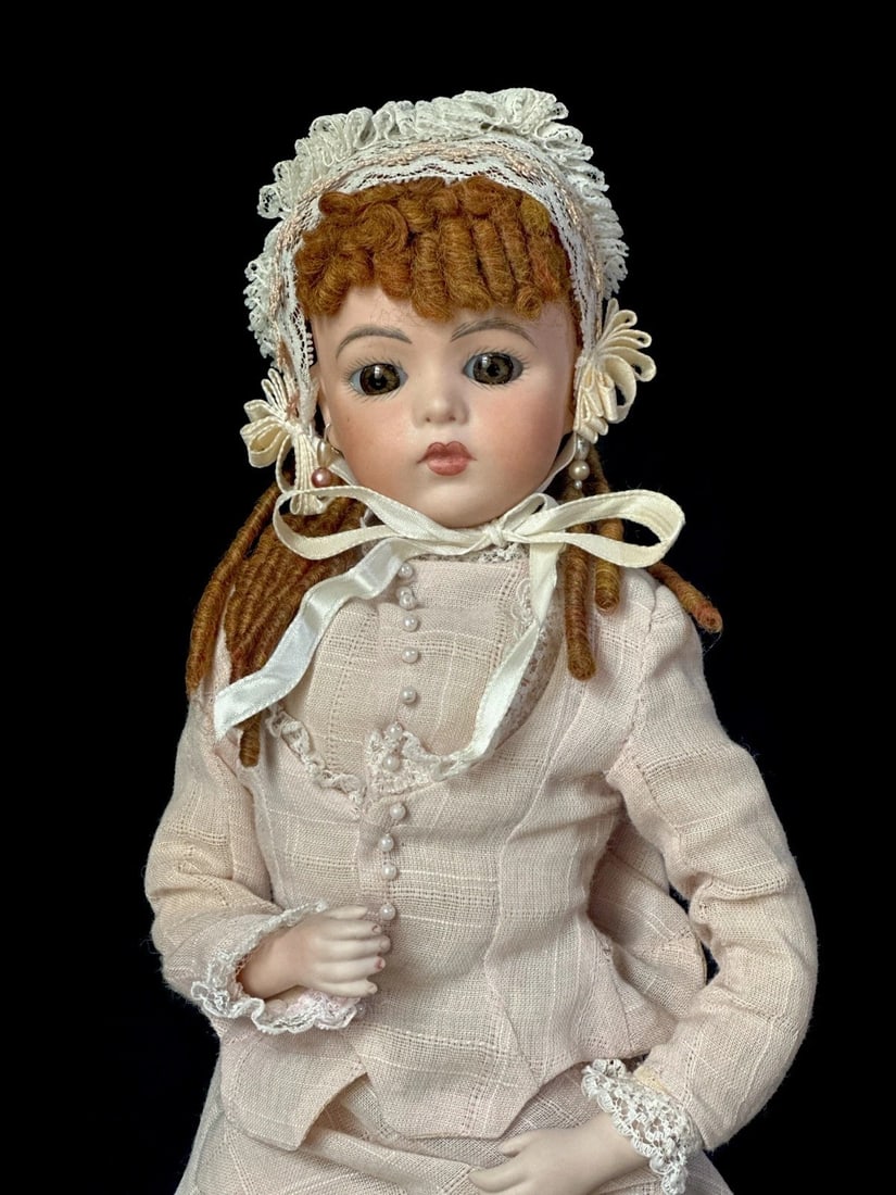 Vintage Reproduction of Antique French Bru Jne 14" Doll By Pennydoll (1 of 16)