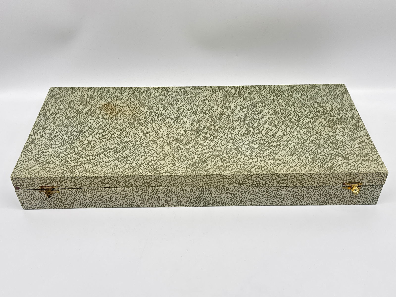 Vintage Bohemian Cobalt Blue & 24K Gold Highball Glass Set in Original Case (053 orange) (1 of 5)