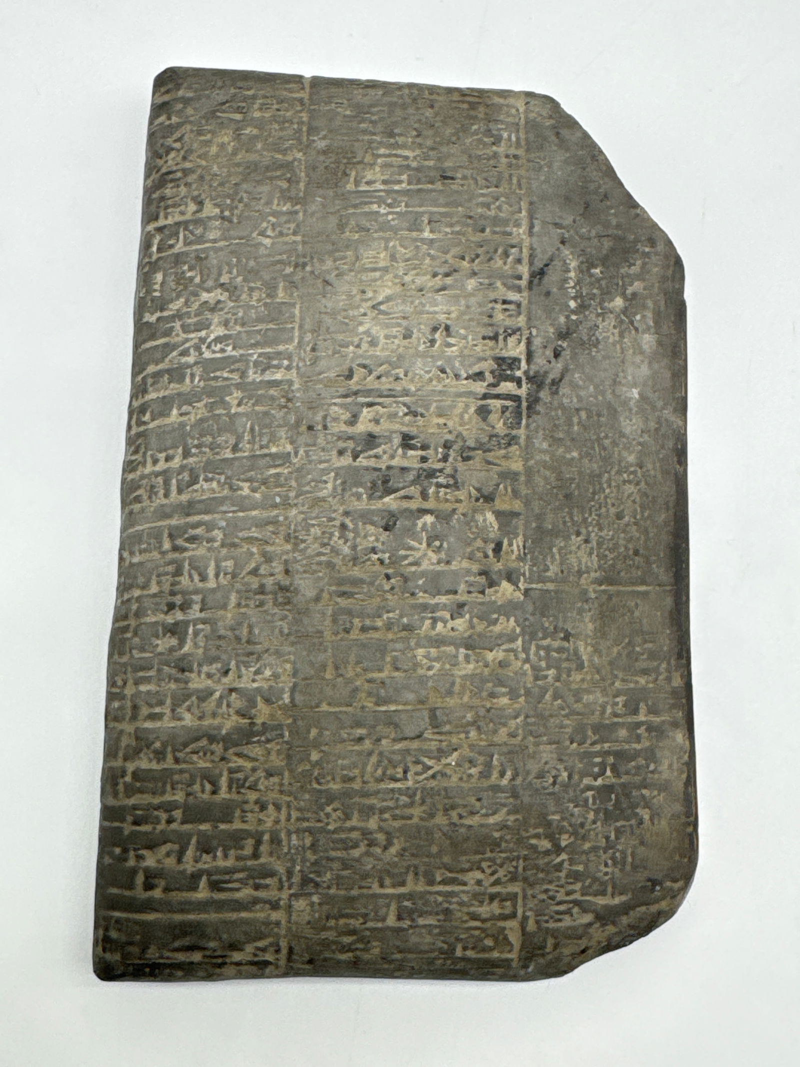 Large Cuneiform Tablet Replica? – Ancient Mesopotamian Style Writing Slab - 089 orange (1 of 4)