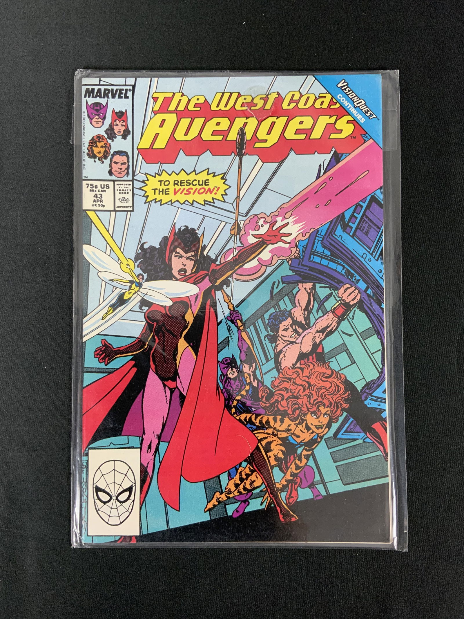West Coast Avengers #43 1989 (1 of 2)