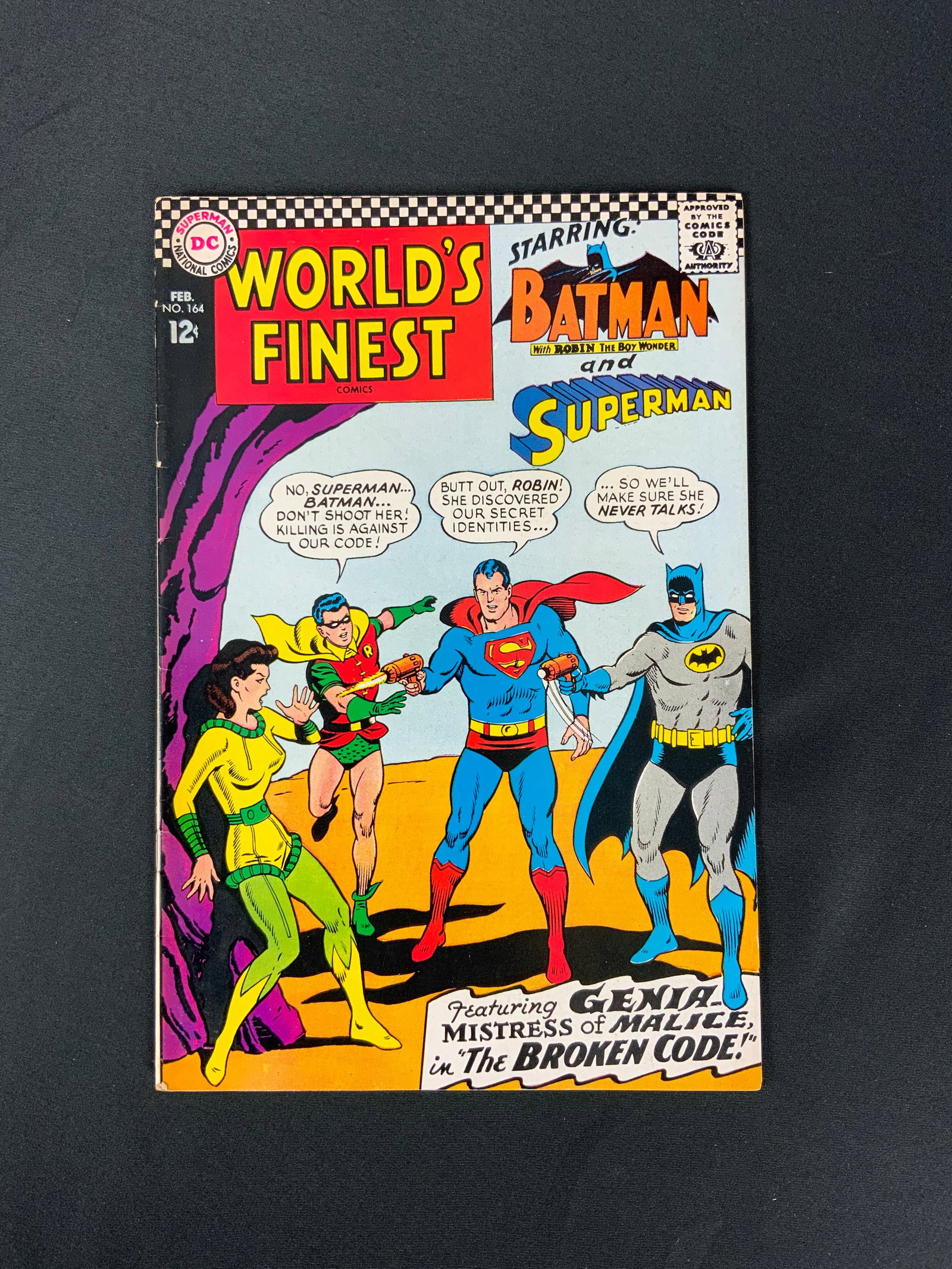 World s Finest Comics #164 1967: DC comics : World s Finest Comics / N°164 VO / Art by Curt Swan