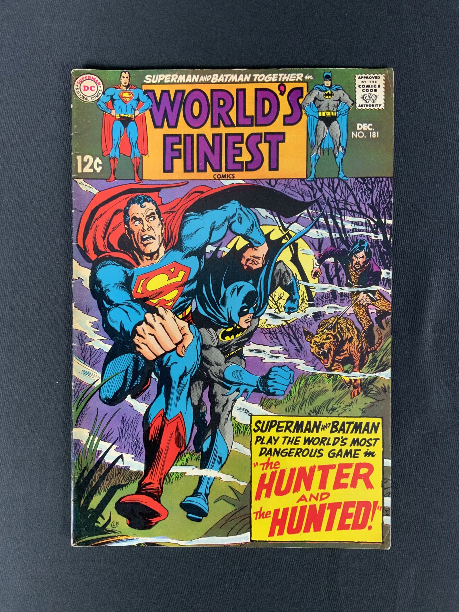 World s Finest Comics #181 1969: DC comics : World s Finest Comics / N°181 VO / Written by Cary Bates Art by Ross Andru Mike Esposito
