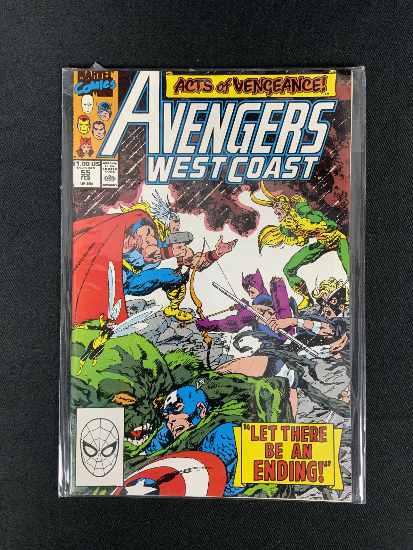 Avengers West Coast #55 1990 (1 of 2)