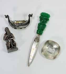 Around the World 4 Piece Sterling Silver Lot