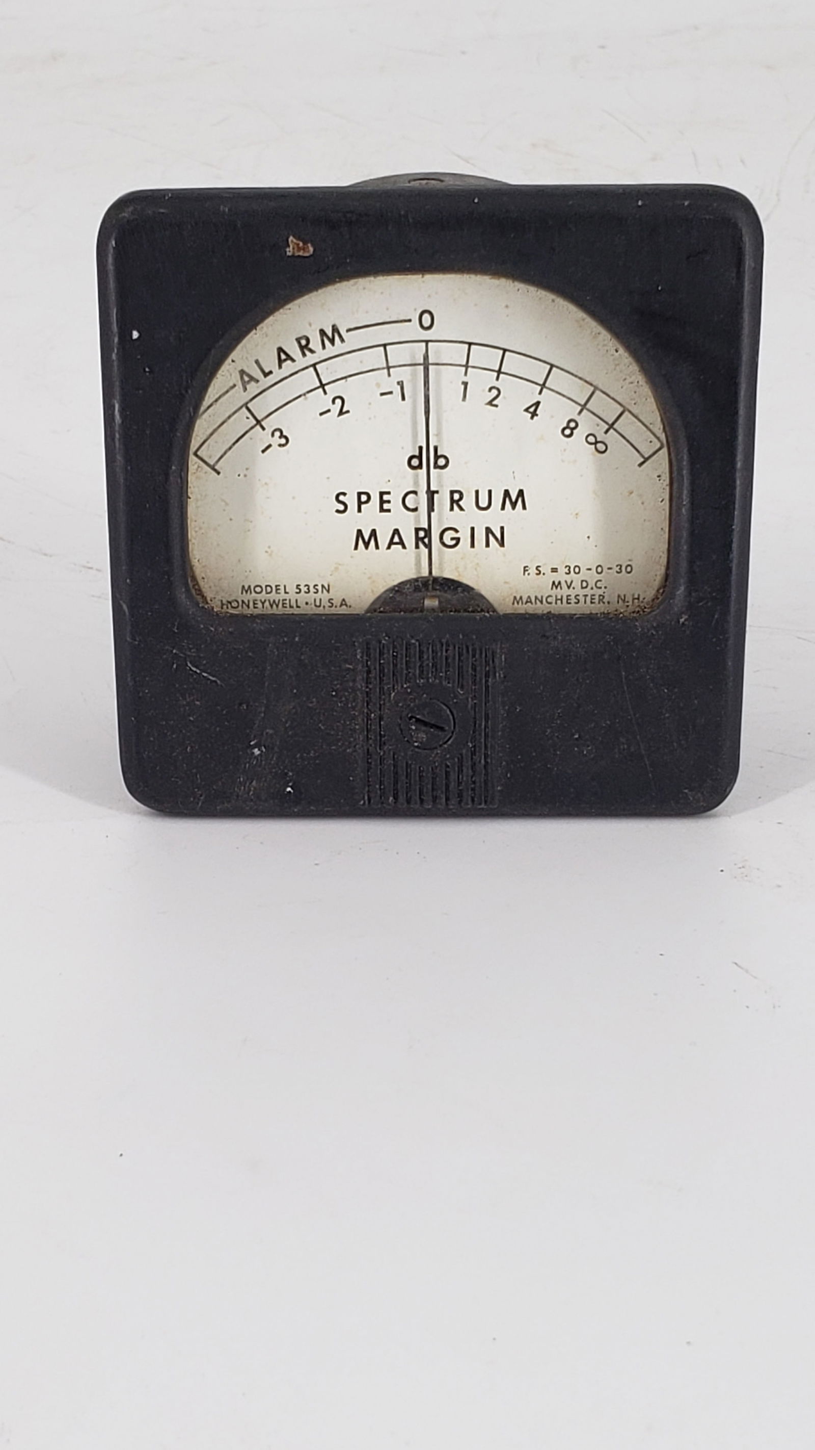   NASA APOLLO SPECTRUM MARGIN GAUGE   (1 of 5)