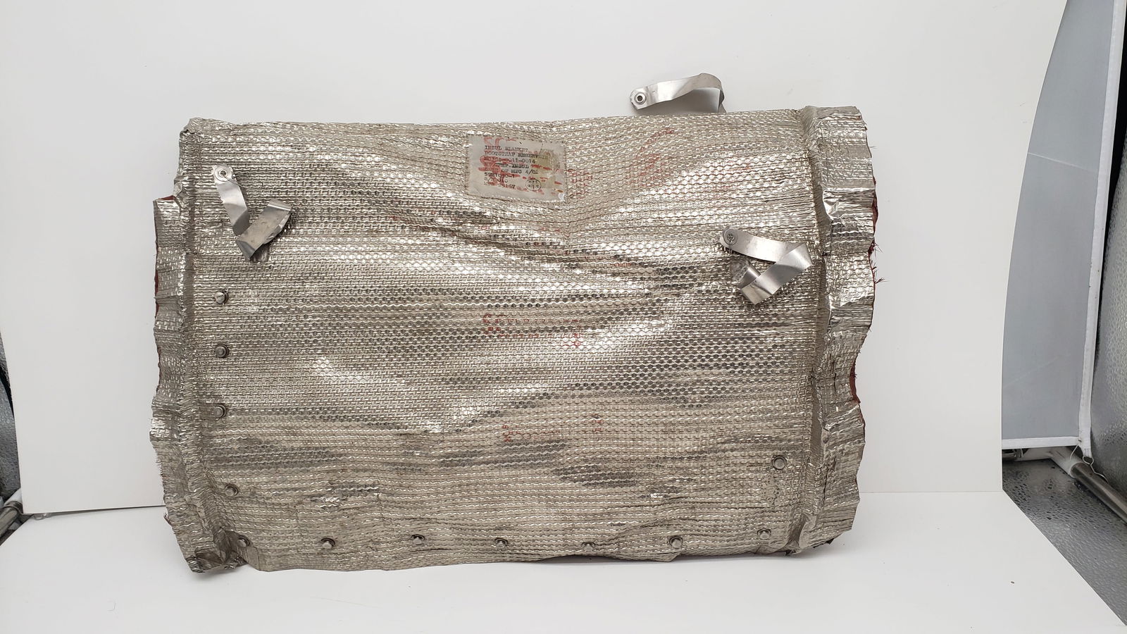 Nasa Space Shuttle Flown bootstrap Reservoir Insulation Blanket. (1 of 7)