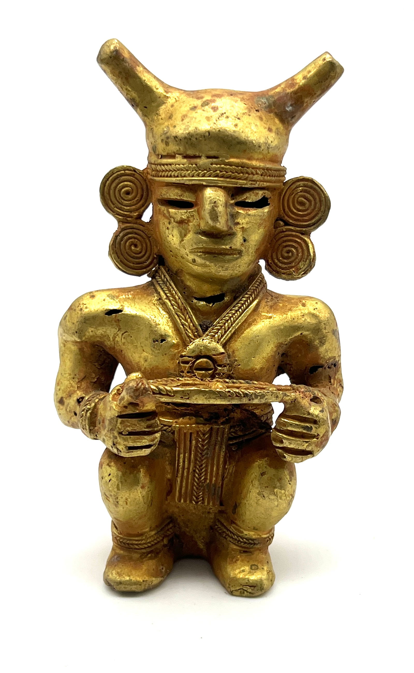 Pre-Columbian Tairona Gold Figurine (1 of 5)