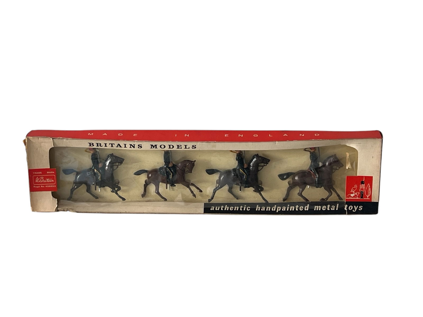 Vintage Britains Models #9214 - 16th The Queen's Lancers - Boxed Set (1 of 3)