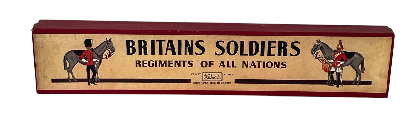 Vintage Britains Soldiers Set #138 - 7th Queen's Own Hussars - Boxed: (1 of 3)