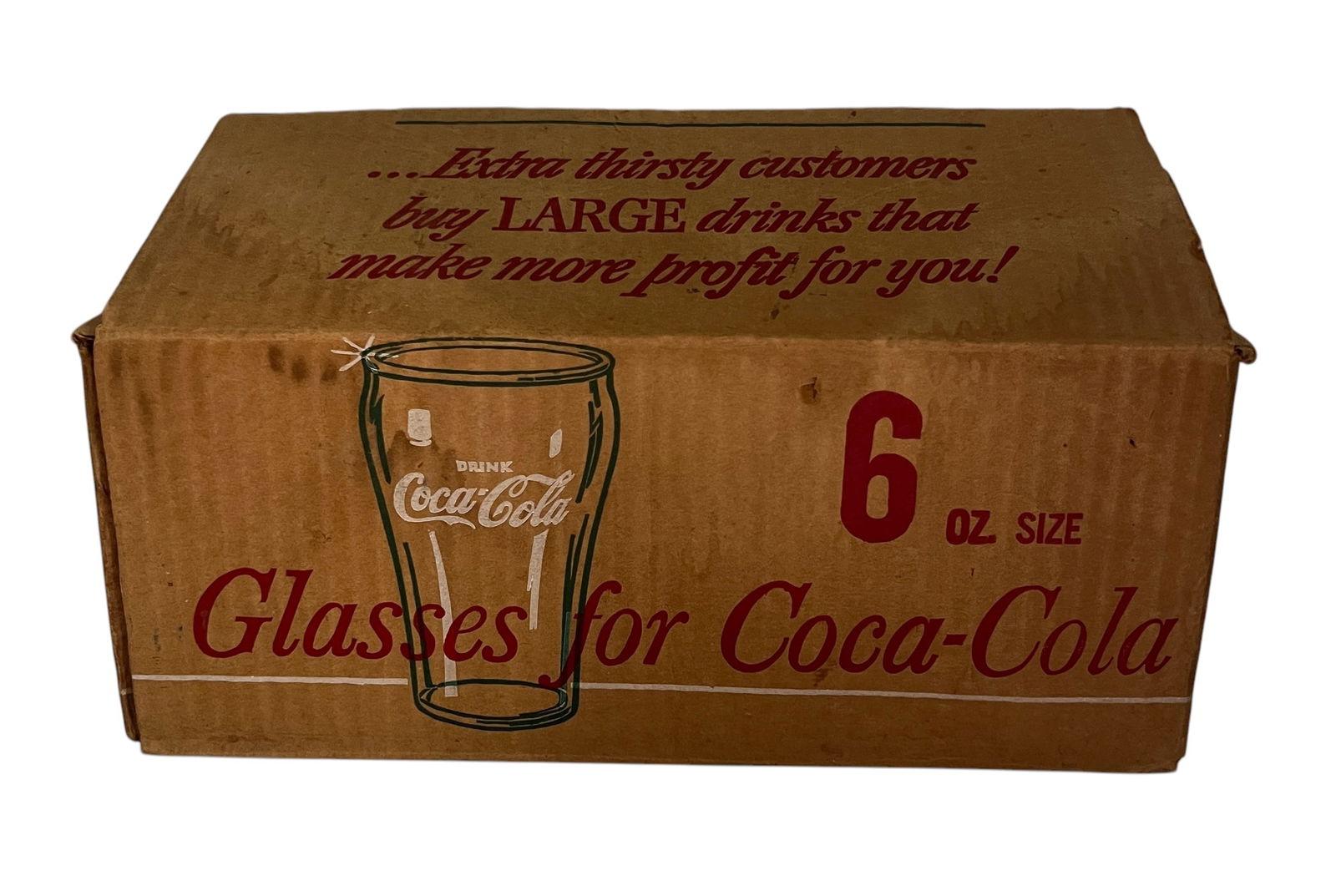 Vintage Coca-Cola Drinking Glasses - Set of 12 in Original Box (1 of 3)