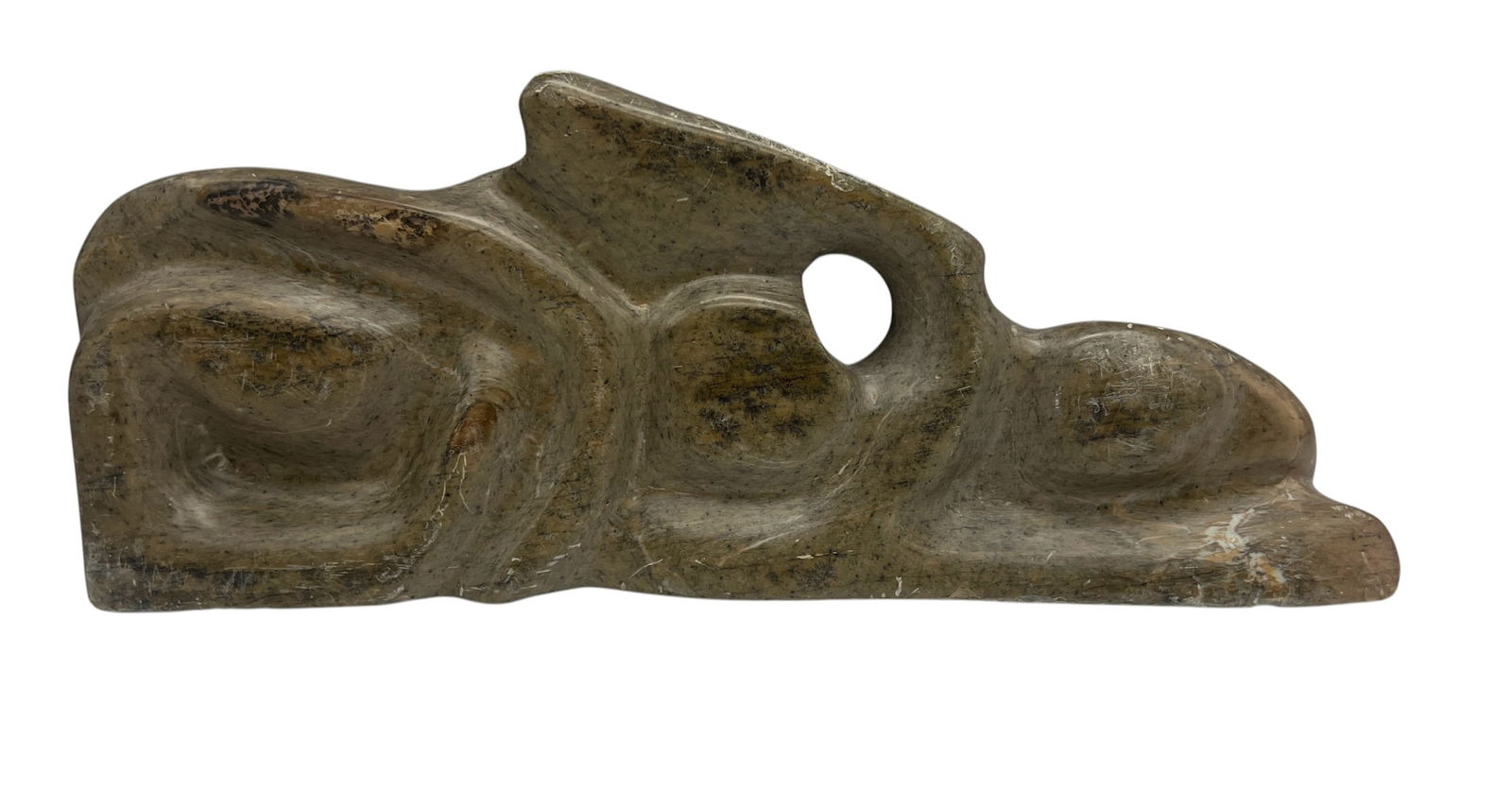 Pre-Columbian Stone Figure Fragment, Possibly Mayan or Olmec (1 of 4)