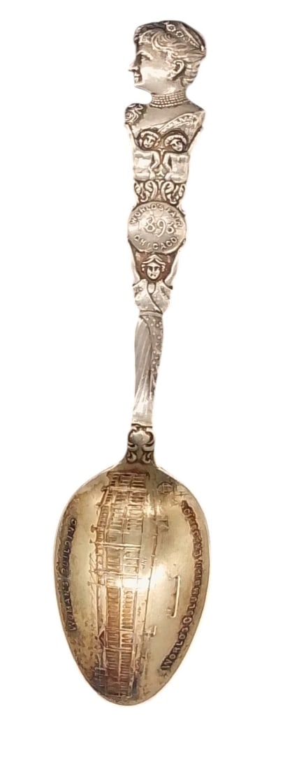 1893 World Fair Chicago Silver Spoon (1 of 2)