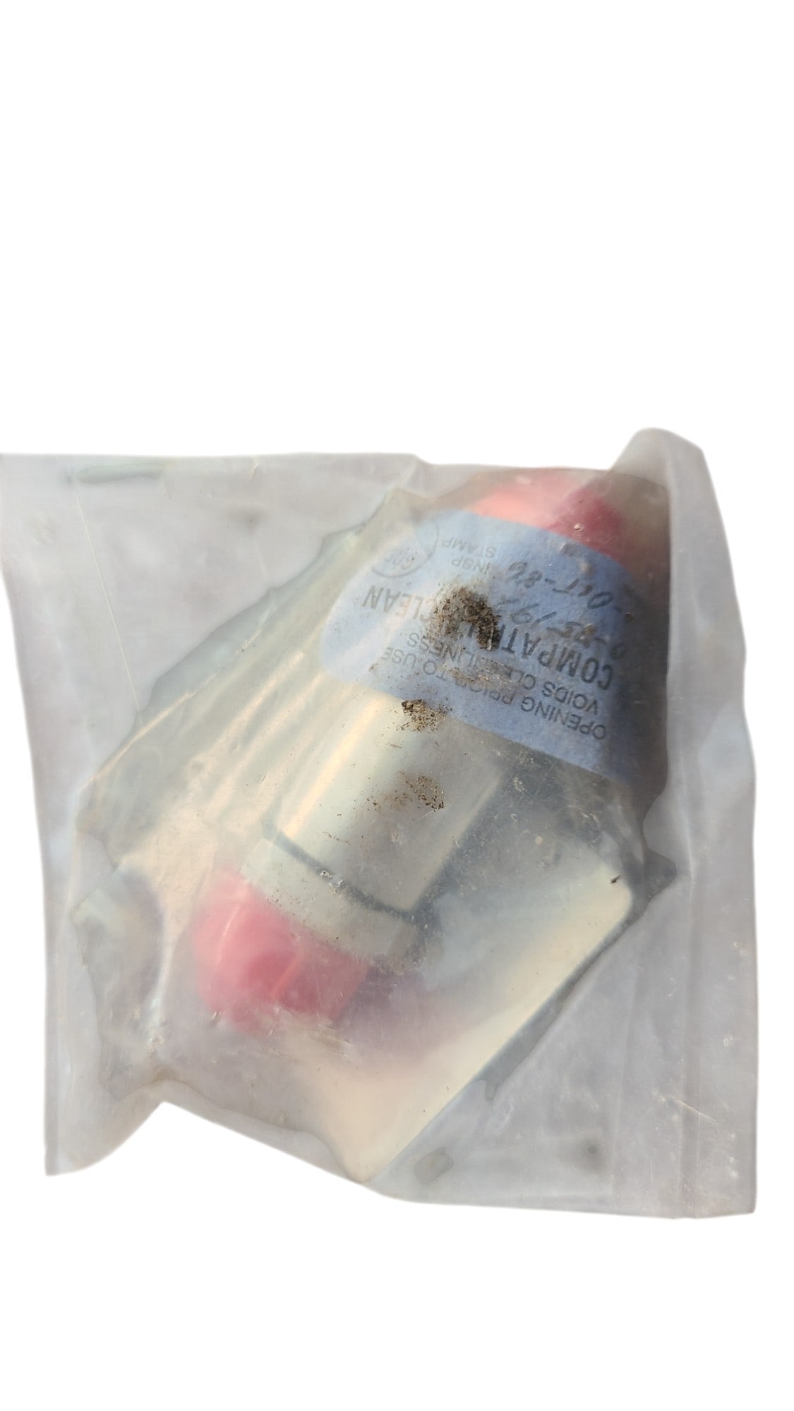 Misc. Bag with Bolt & Metal Tag: Don't miss this rare opportunity to acquire a mysterious collectable of authentic NASA items, sourced directly from the estate of Charles Bell. Each item in this exclusive lot is guaranteed genuine an