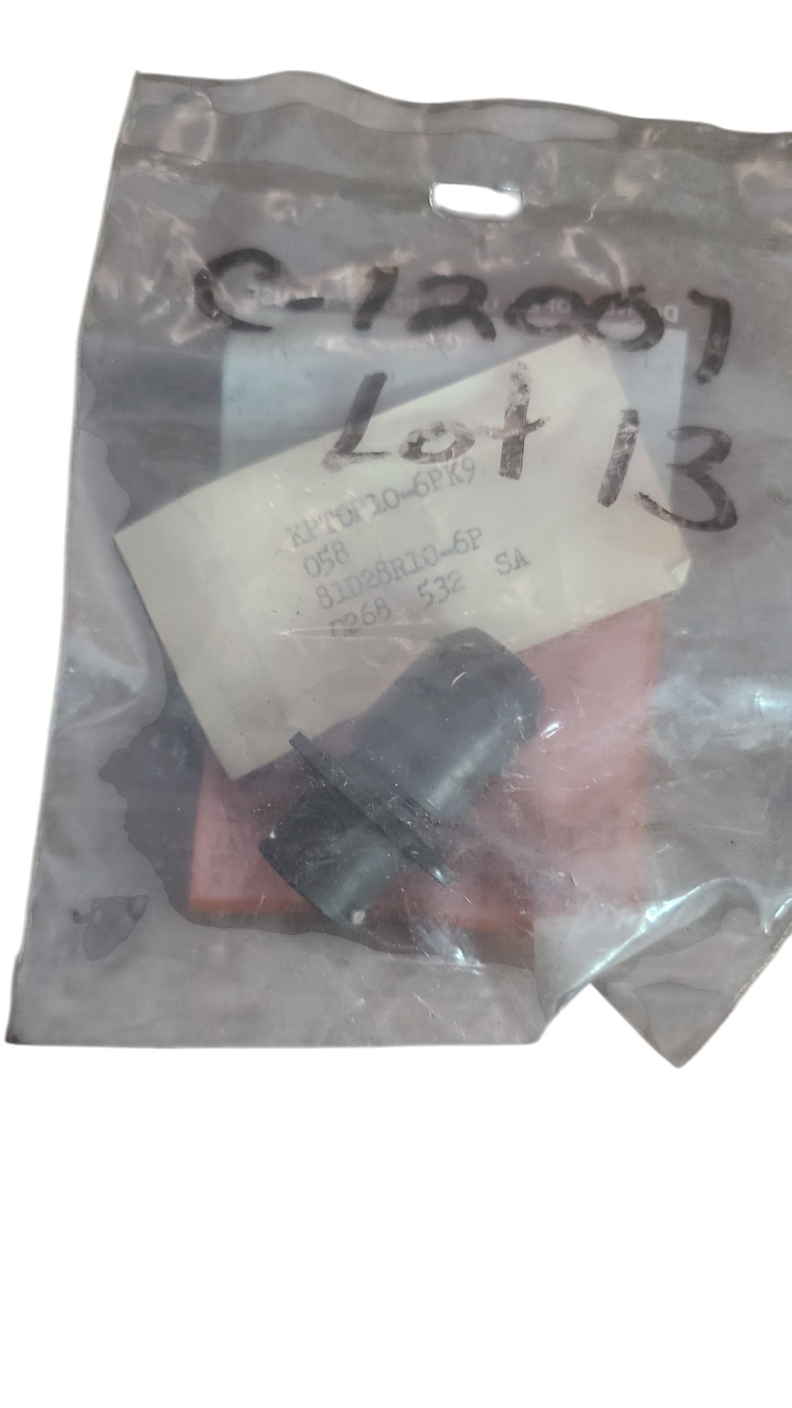 C-12007 Lot 13 Bag: Don't miss this rare opportunity to acquire a mysterious collectable of authentic NASA items, sourced directly from the estate of Charles Bell. Each item in this exclusive lot is guaranteed genuine an