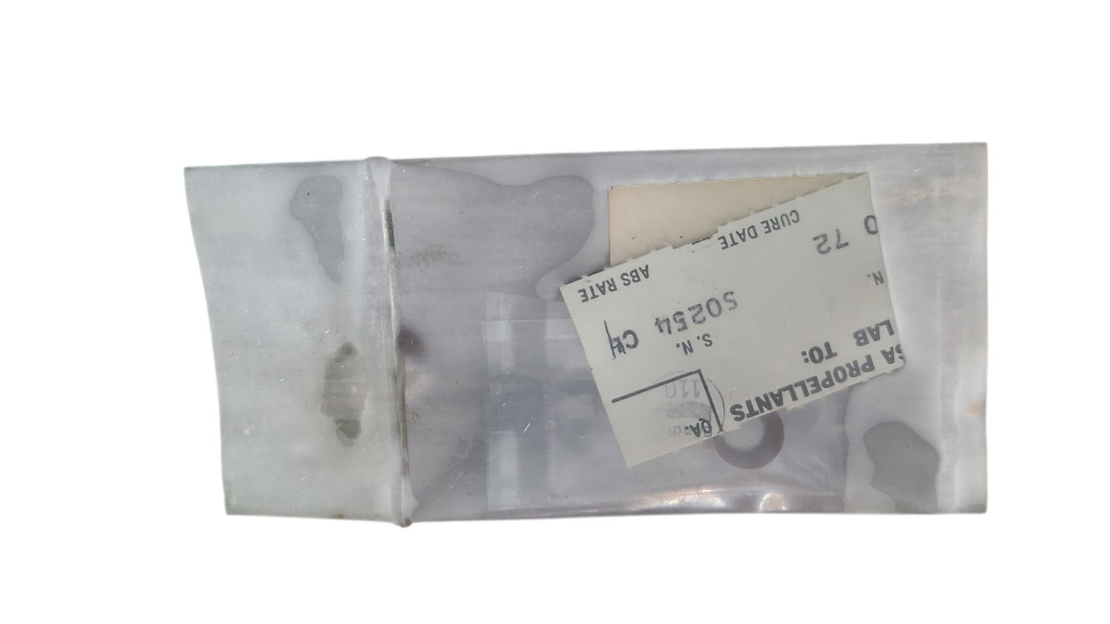 Small Bag with System Components cleaned by Bendix #5: Don't miss this rare opportunity to acquire a mysterious collectable of authentic NASA items, sourced directly from the estate of Charles Bell. Each item in this exclusive lot is guaranteed genuine an