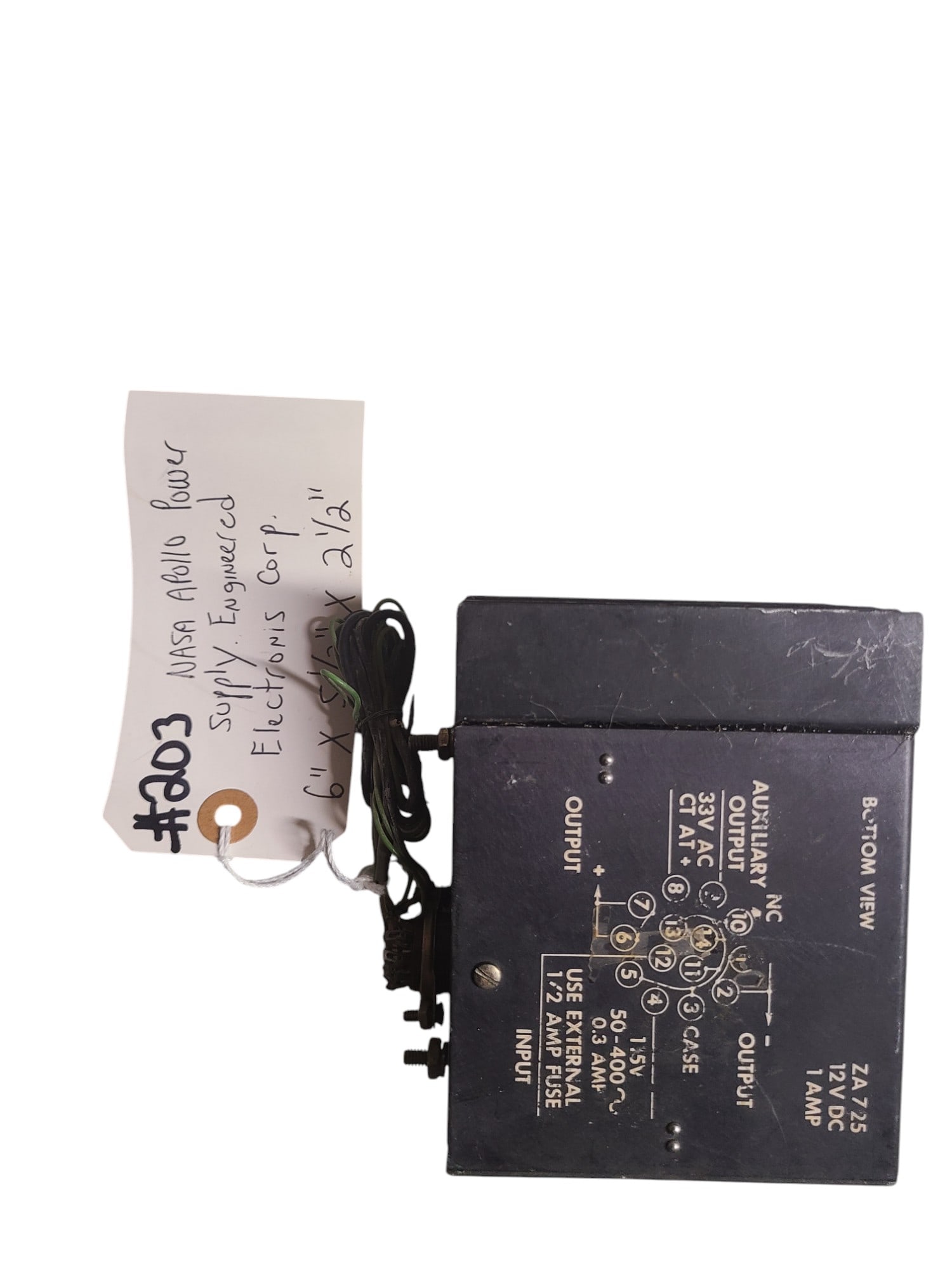 NASA Apollo Power Supply Engineered Electronics Corp. (1 of 8)