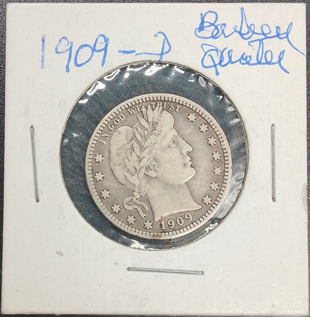 1909 Barber Dime - P (1 of 3)