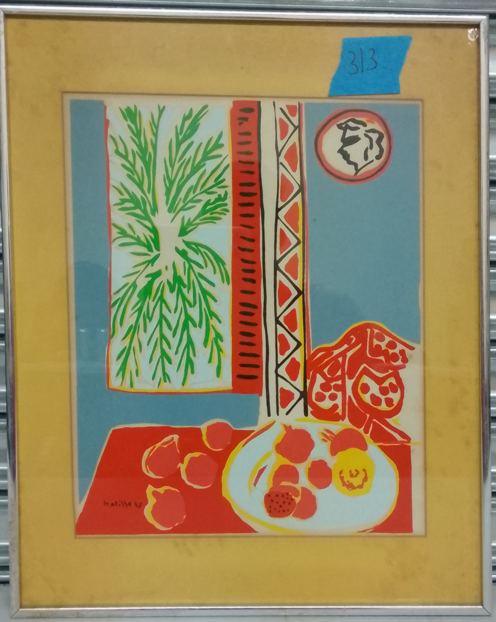Henri Matisse Still Life with Pomegranates.: Henri Matisse Still Life with Pomegranates.