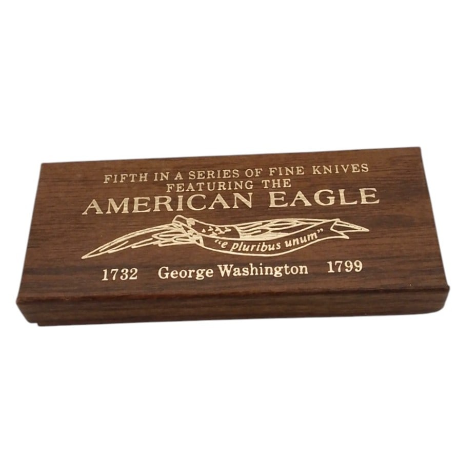 American Eagle Revolutionary War  pocket knife in box (1 of 14)