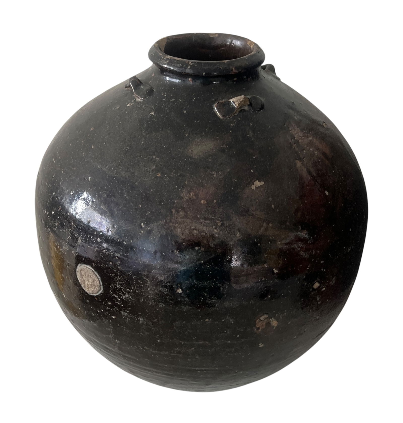 Large Antique Chinese Ming Dynesty Storage Jar (1 of 6)