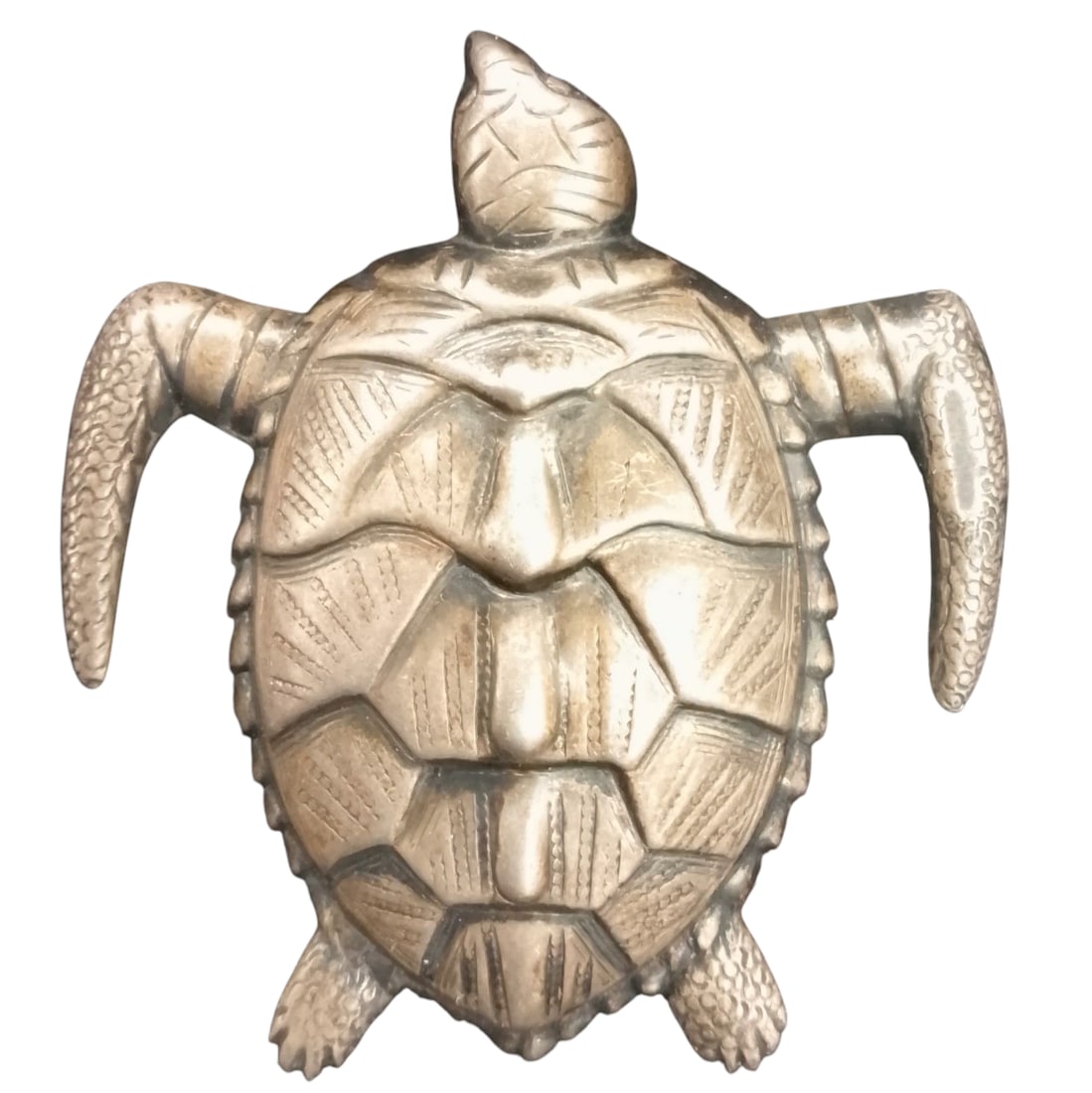 Sterling SIlver Sea Turtle Brooch (1 of 2)