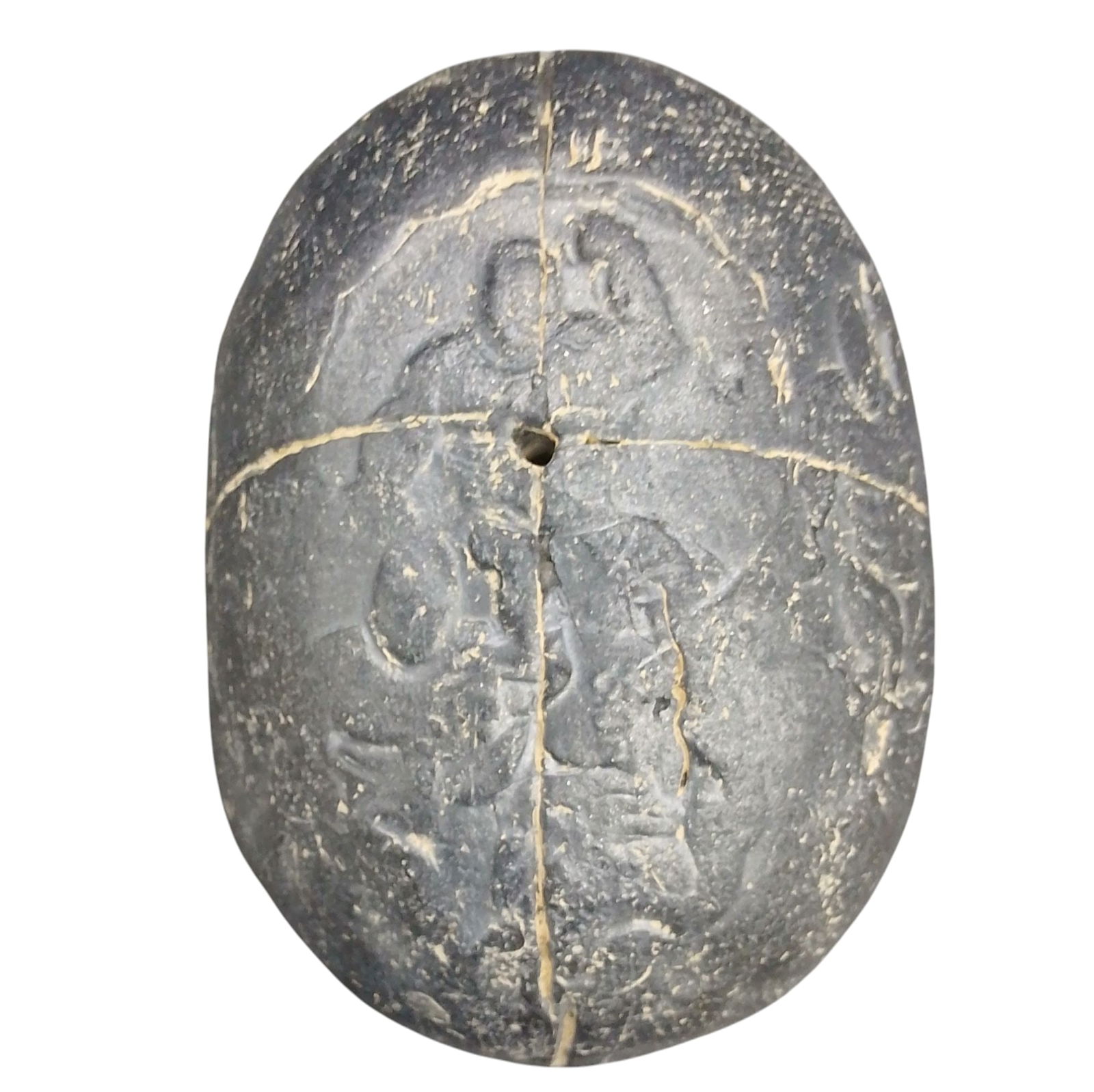 Vintage Egyptian Paperweight Stone: Vintage Egyptian Paperweight Stone Approx. OAW: 5in.