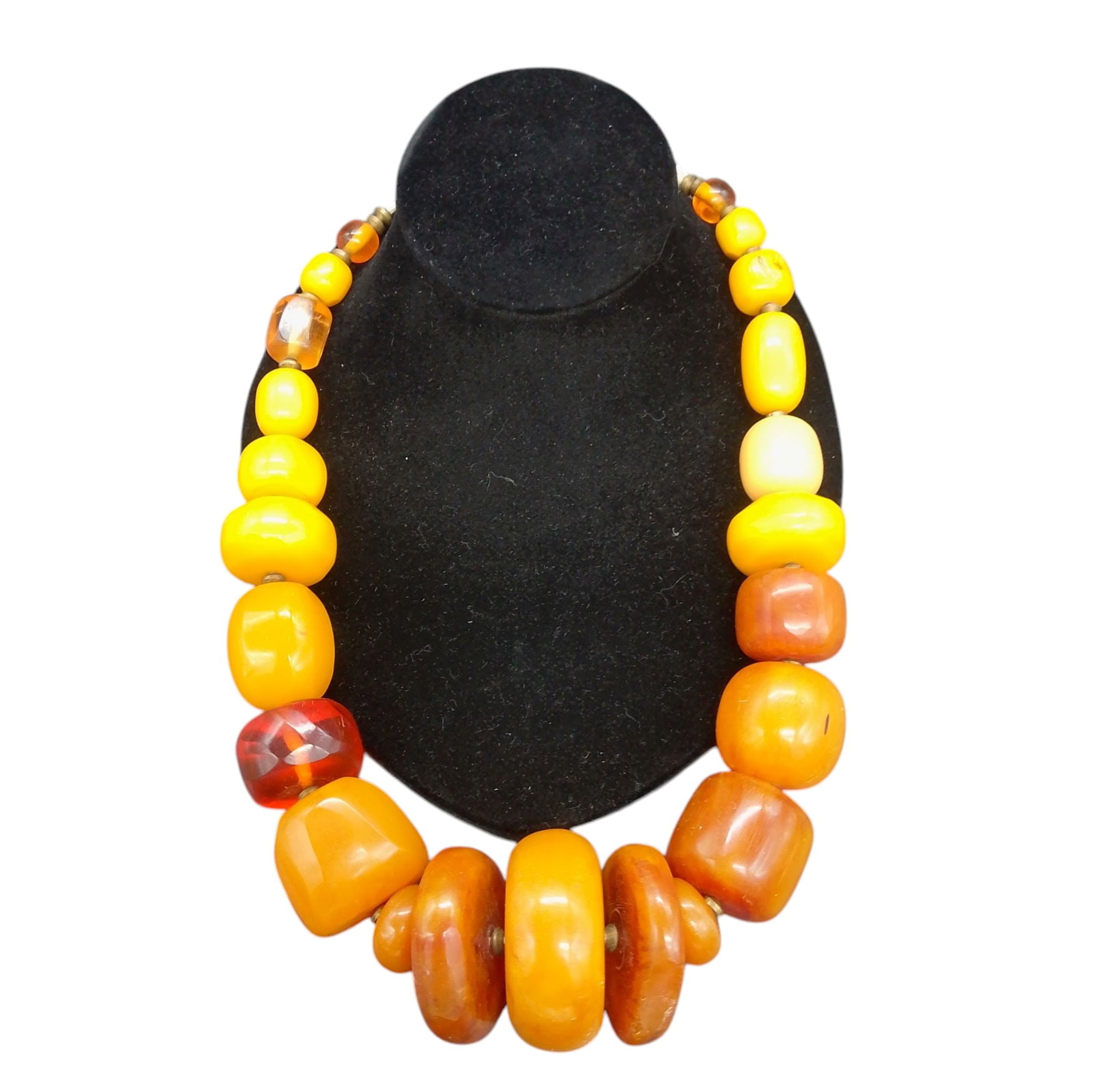 Antique Natural Amber Necklace: Antique Natural Amber Necklace Approx. OAL: 24 5/8in.
