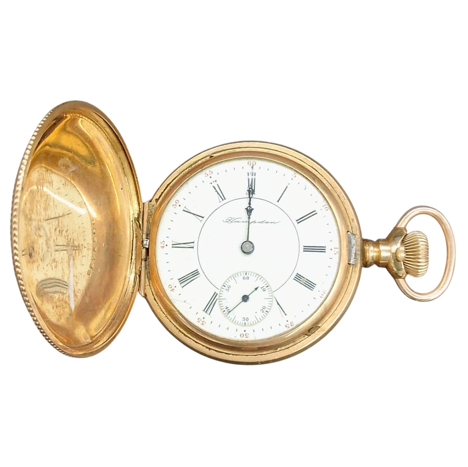 Elgin Ladies Pocket Watch Engraved with "Mother Tu Foot": Tu Foot". Elgin Ladies Pocket Watch Engraved with "Mother Tu Foot" Approx. 1 1/2in. Diameter
