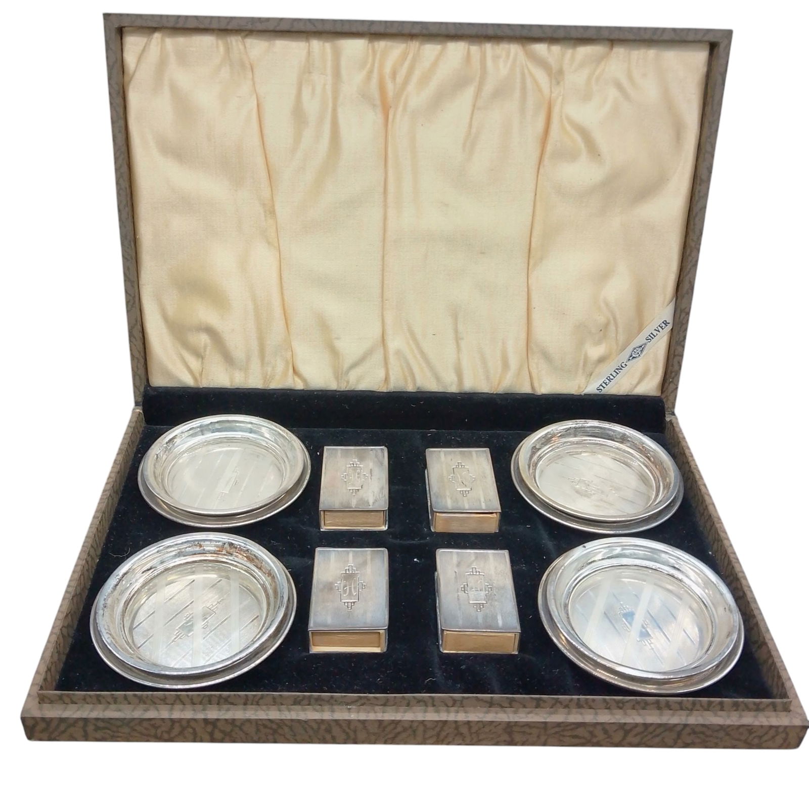 Vintage Cartier Sterling Silver Set (1 of 9)