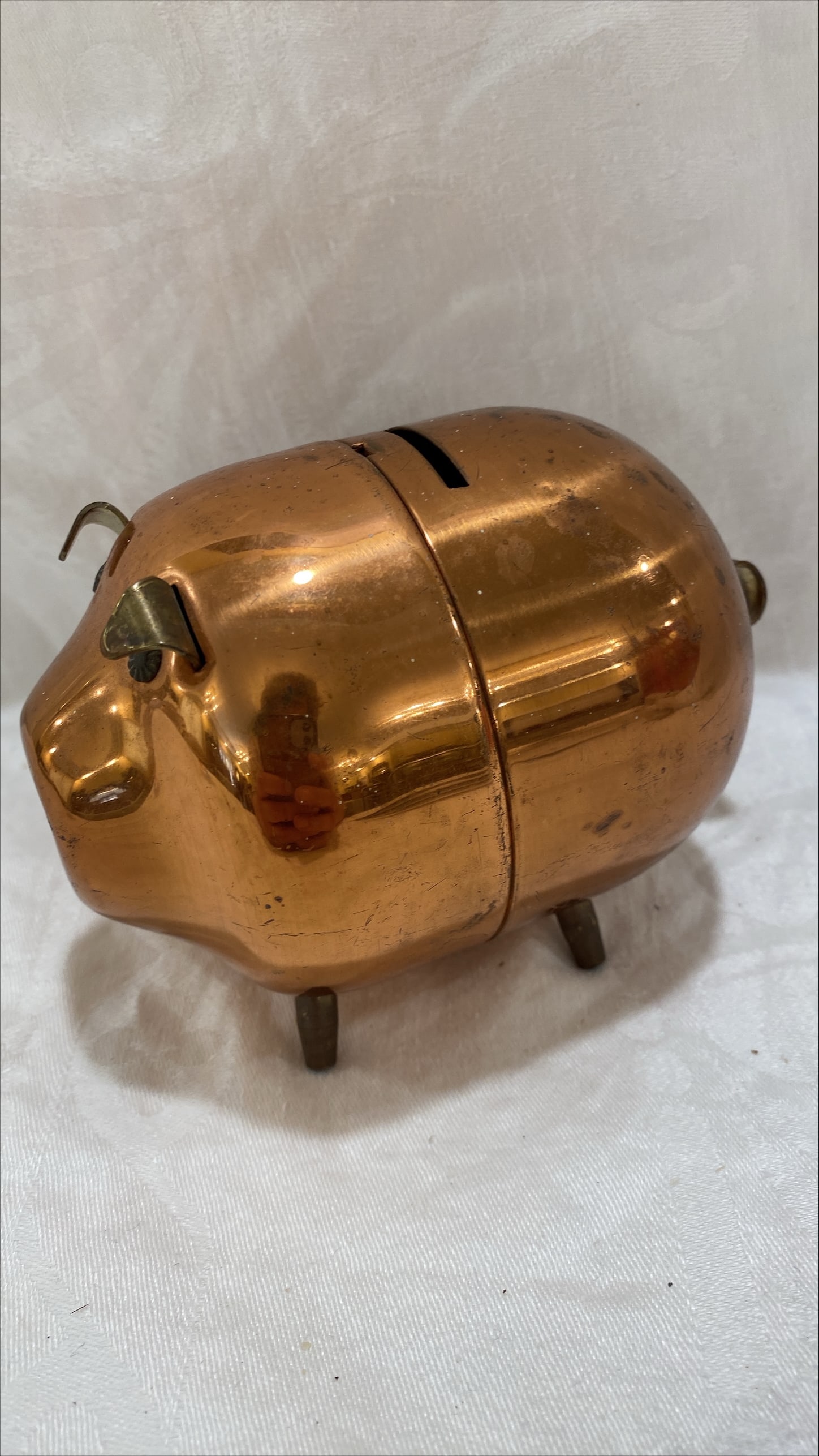 copper bank and 4 presidential quarters (1 of 5)