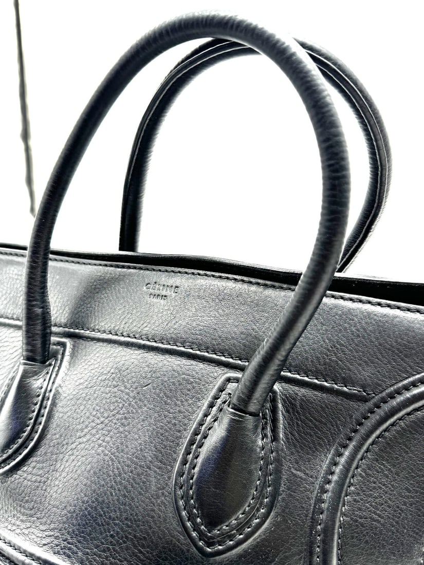 Celine Large Phantom Tote Black - 10