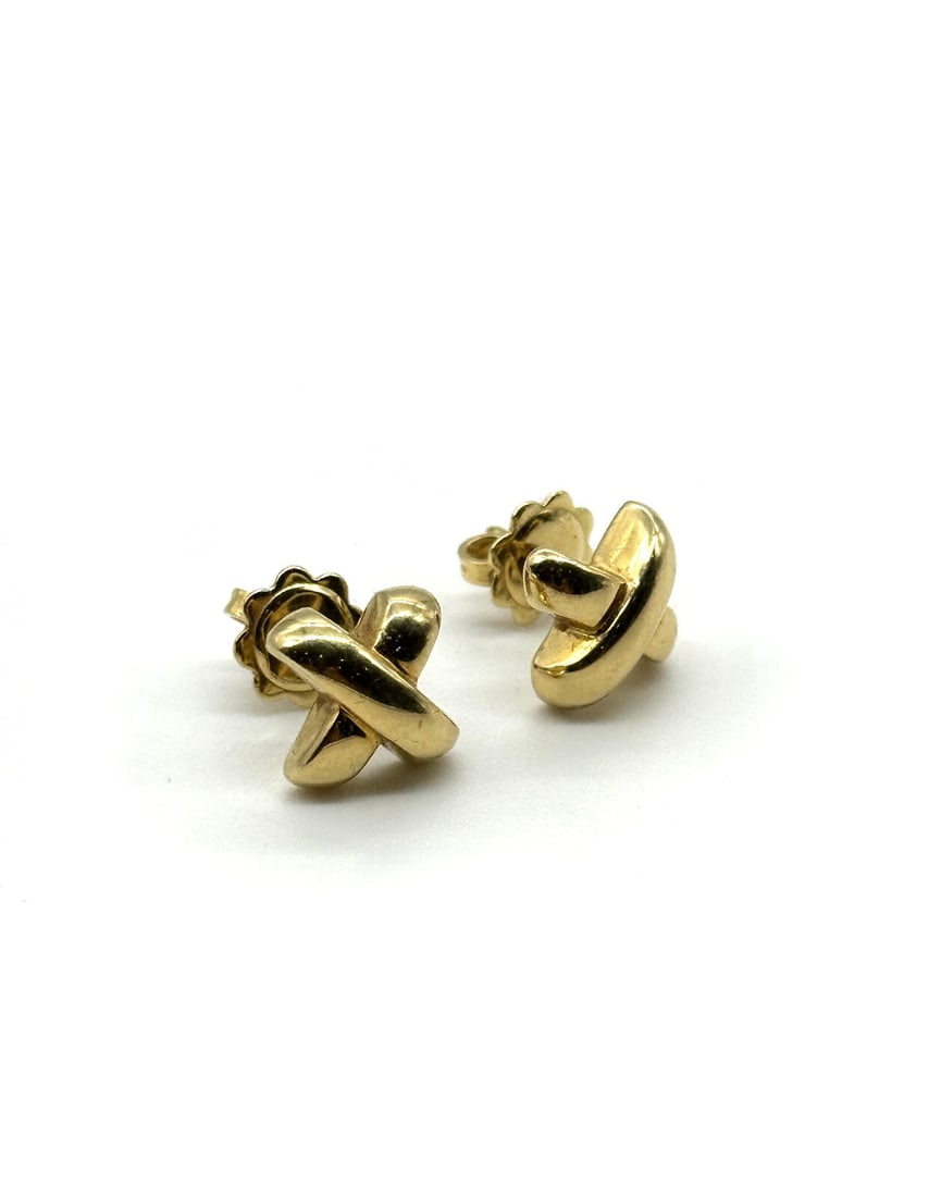 Tiffany Vintage Paloma Gold Earrings (1 of 6)