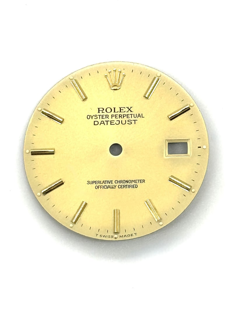 Vintage ROLEX 36mm Datejust Gold Champagne (1 of 3)