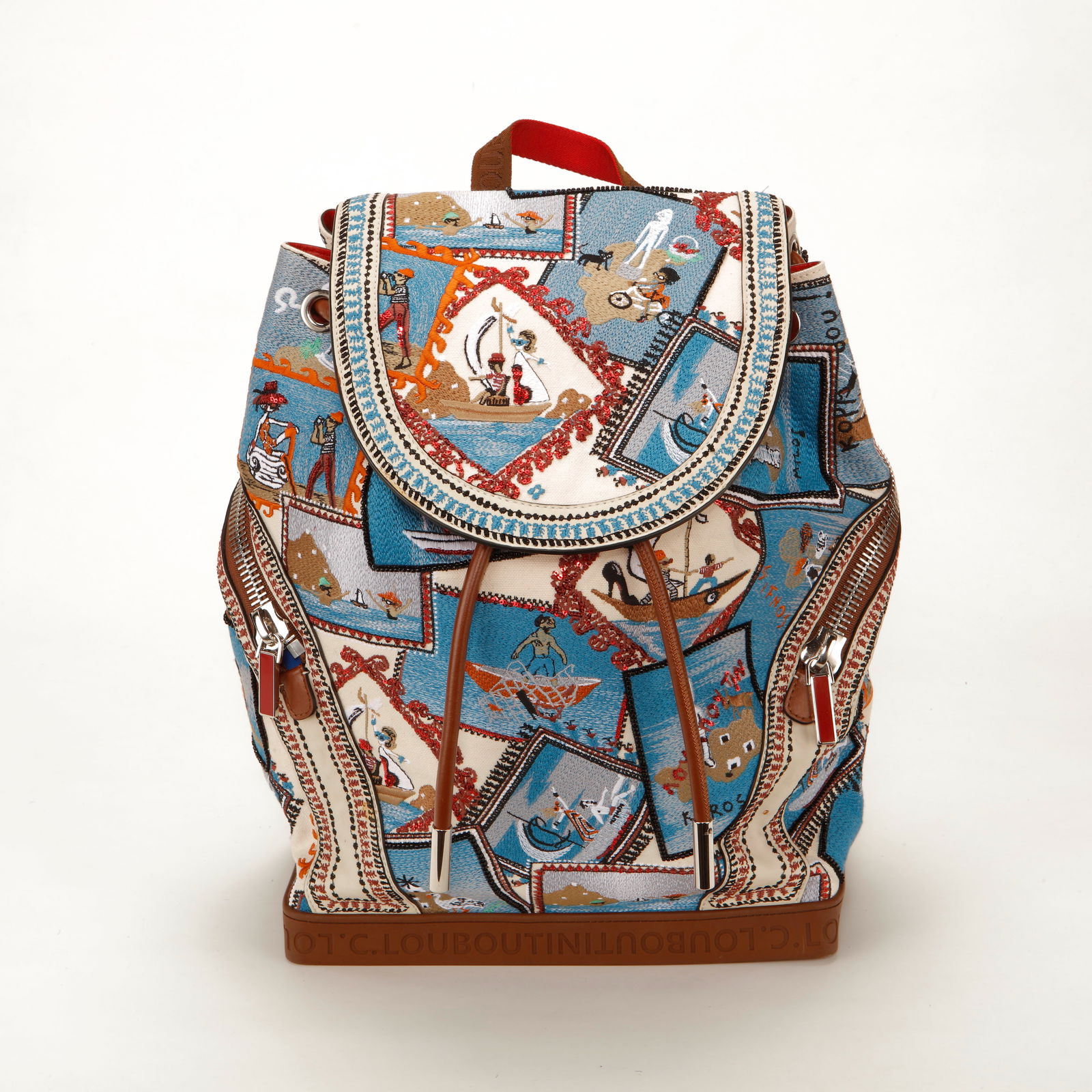 Christian Louboutin Explorafunk Printed Canvas Backpack (1 of 19)