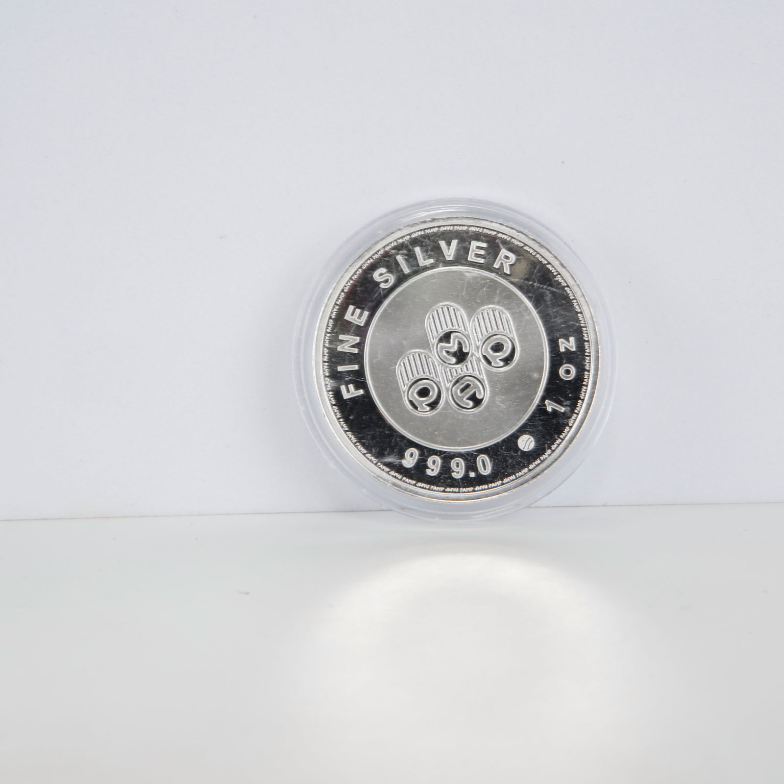 1 oz PAMP Suisse Fine Silver Round – .999 Silver (1 of 2)
