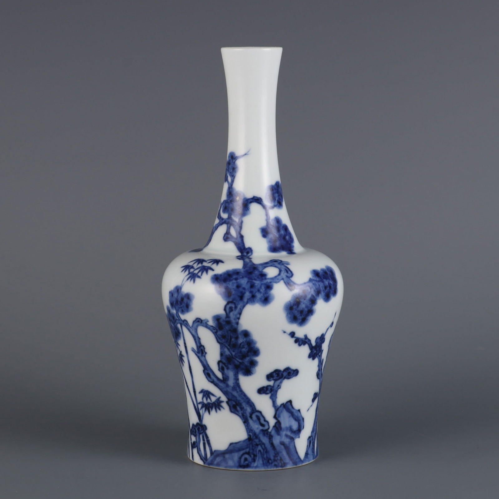 A piece of Qingdao light year system blue and white year cold three friends rattle (1 of 8)