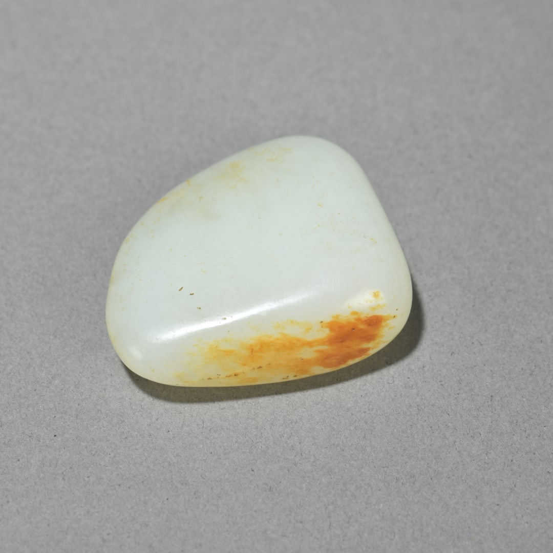 A piece of exquisite Hetian jade seed material red skin rough (1 of 9)
