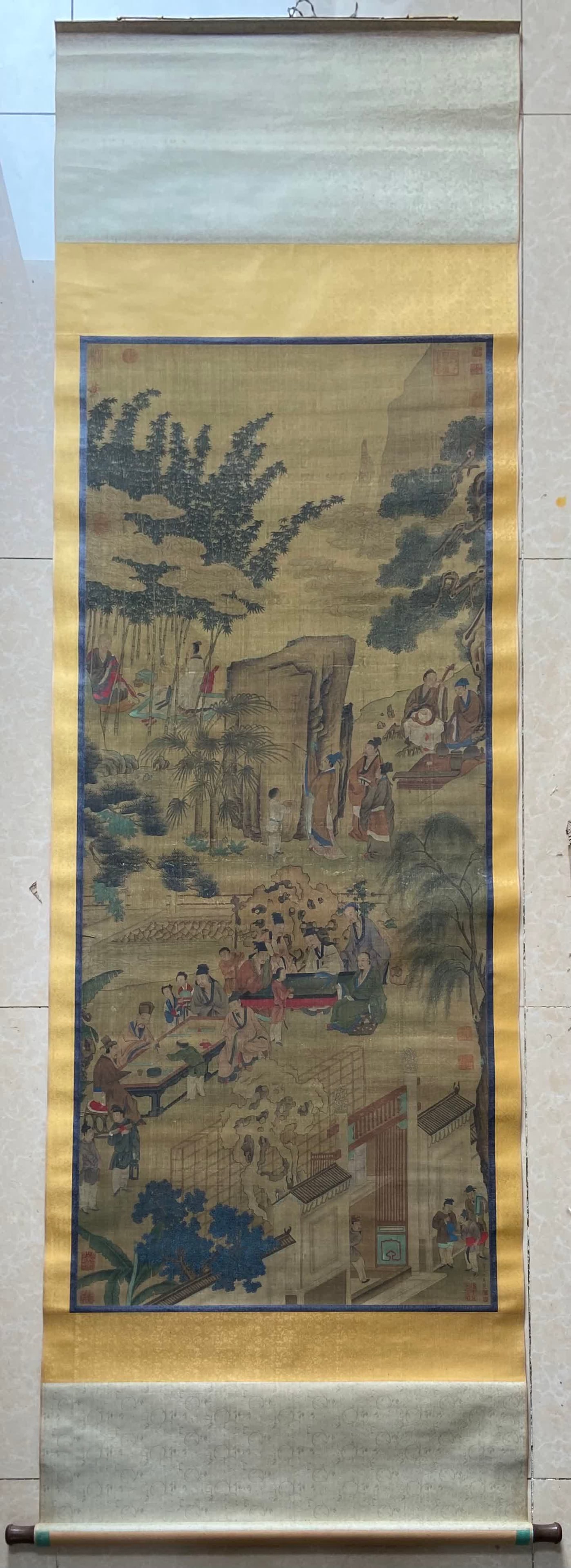 A picture of the Ming Dynasty's Qiu Ying (1 of 9)