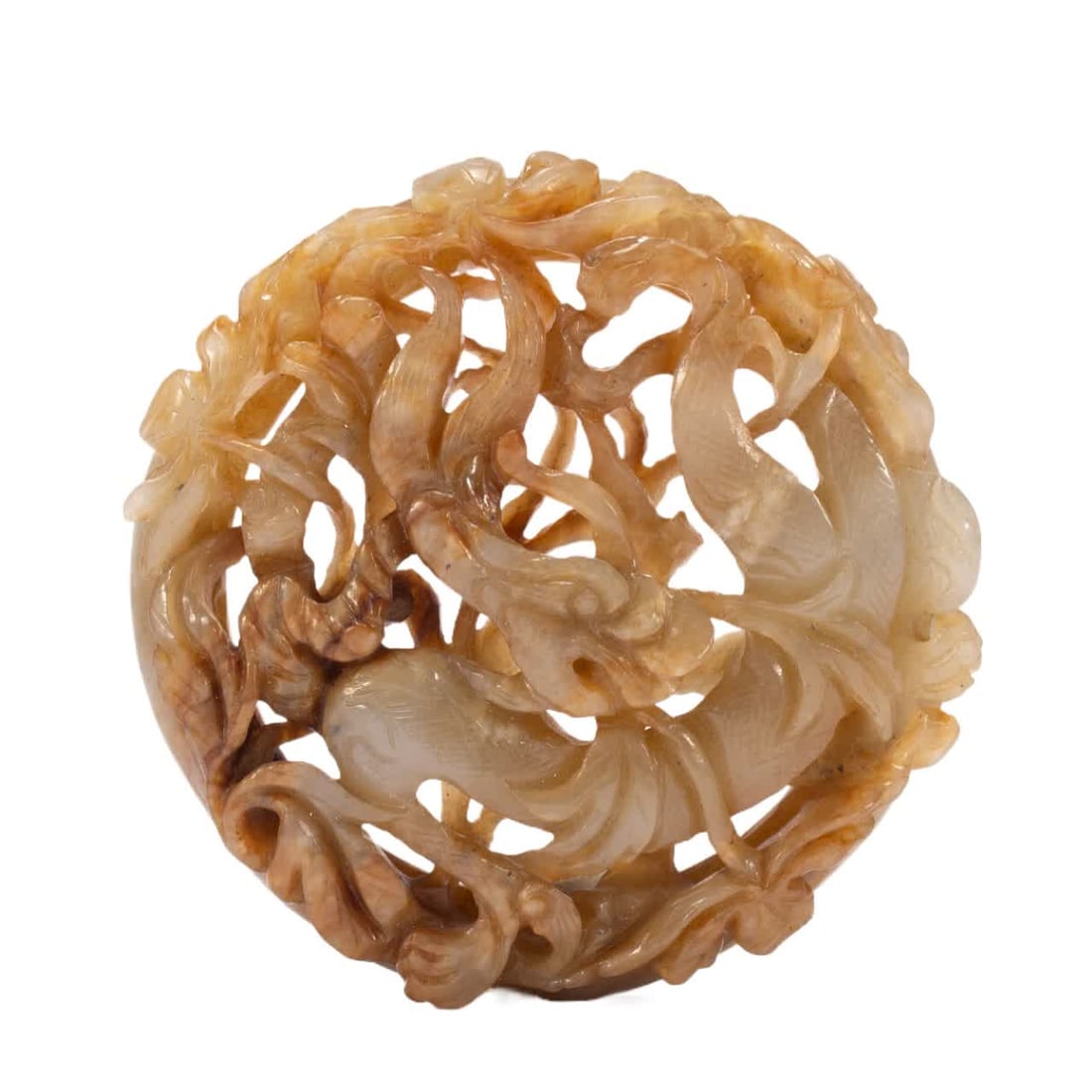 A piece of ancient jade tiles of the Qing Dynasty: Qing Dynasty ancient jade tiles SIZE: L:6.8cm W:6.8cm H:1.5cm W:60g