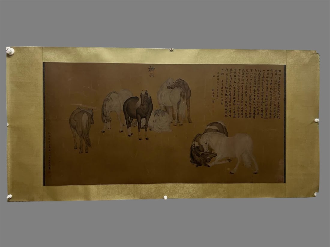 A picture of Lang Shining's Eight Horses (1 of 13)