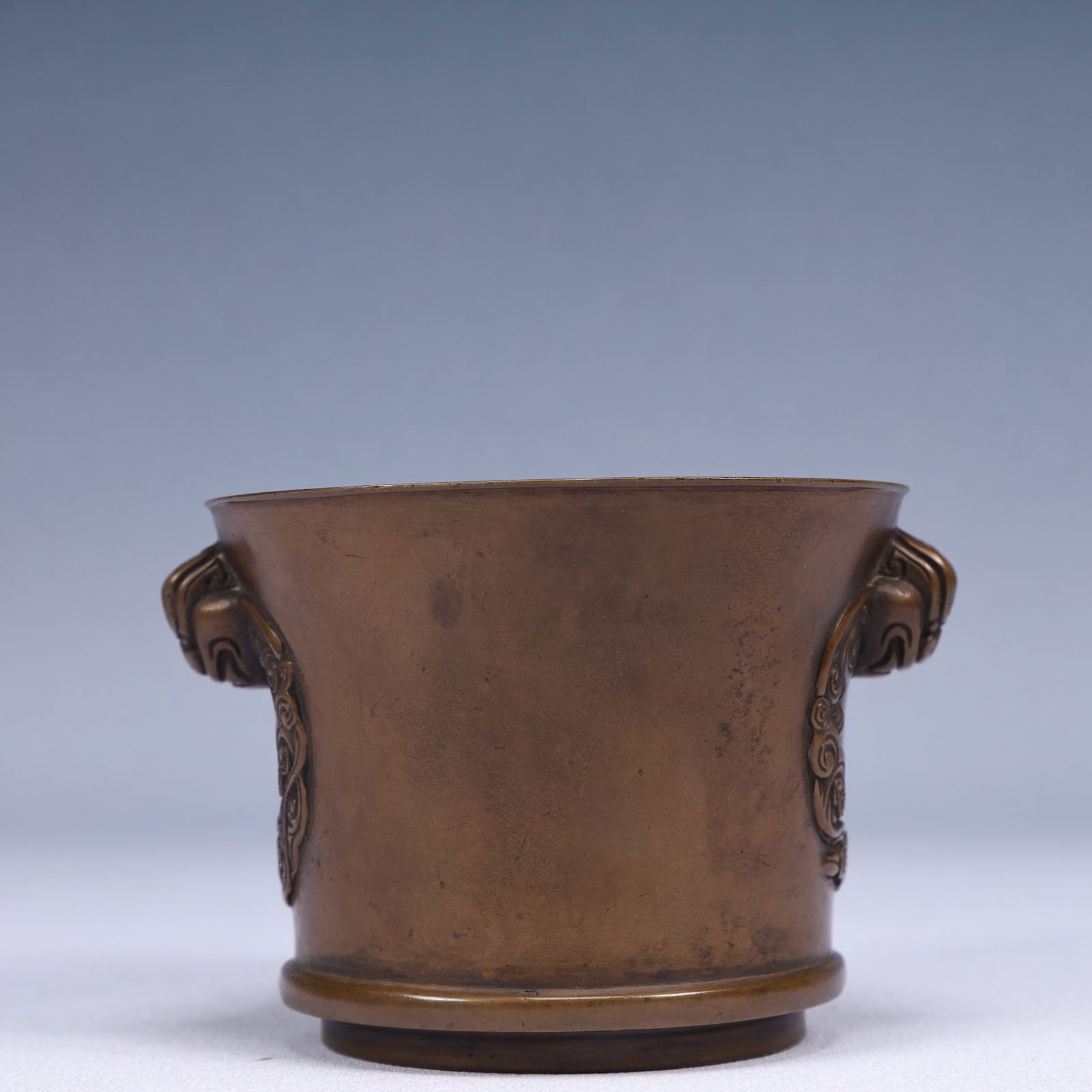 An Exquisite Bronze Double-Ears Censer (1 of 9)