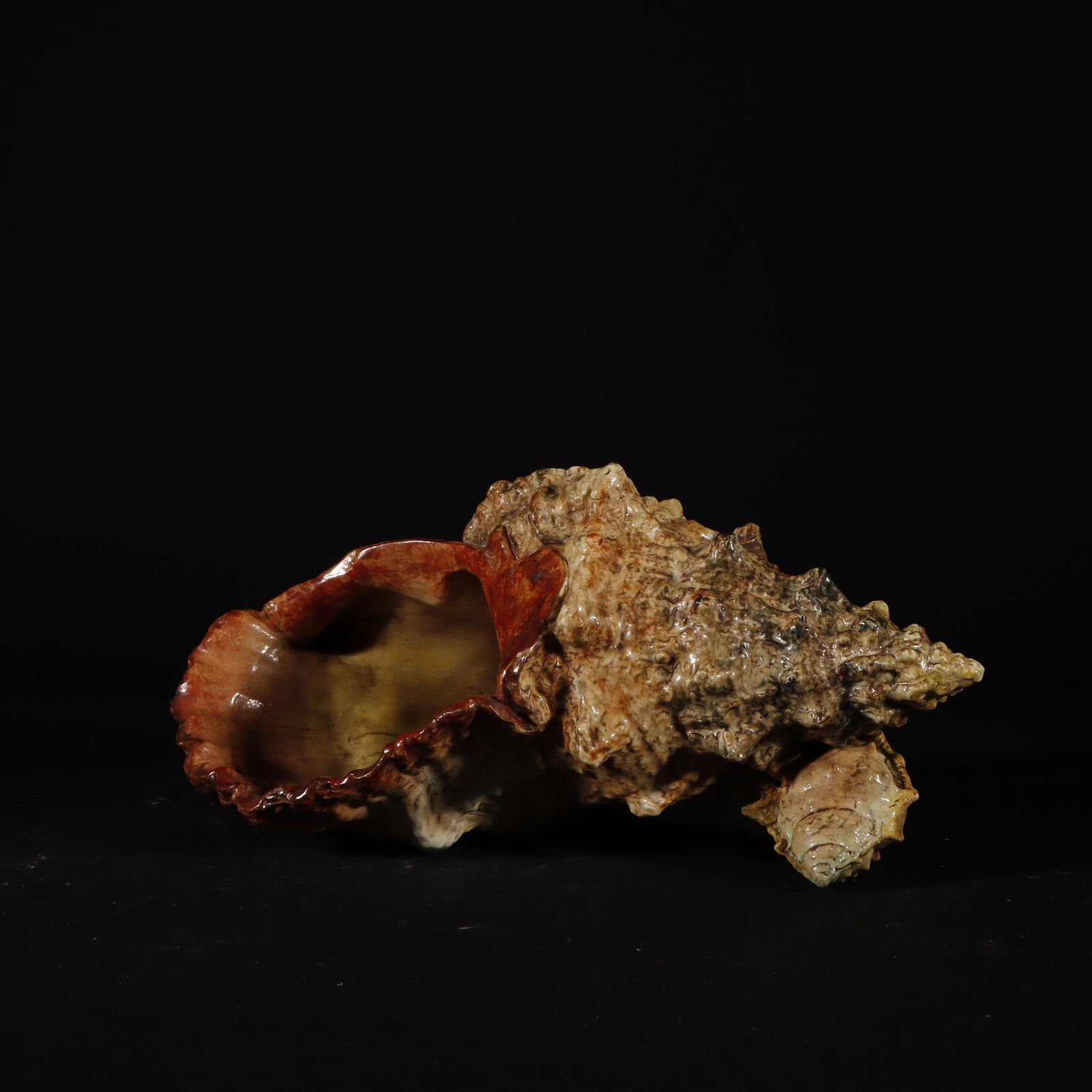 A conch bionic porcelain of the Qing Dynasty Zeng Zongyuan (1 of 9)