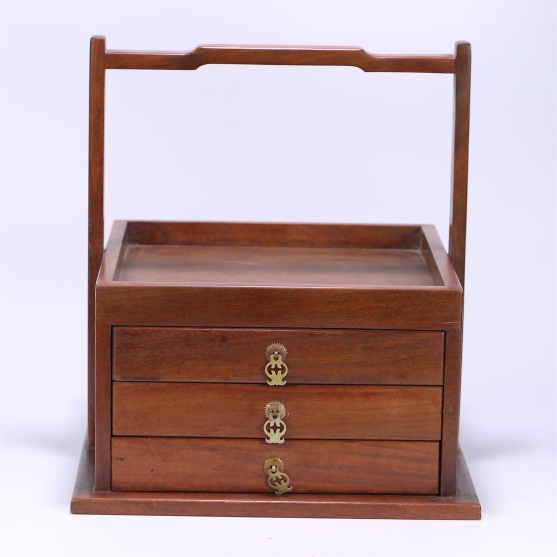 A beautiful Huanghuali beam storage cabinet (1 of 9)