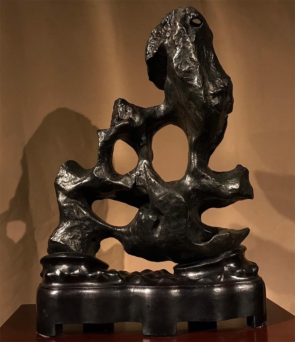 A piece of exquisite Taihu Lake stone liuyun (1 of 9)