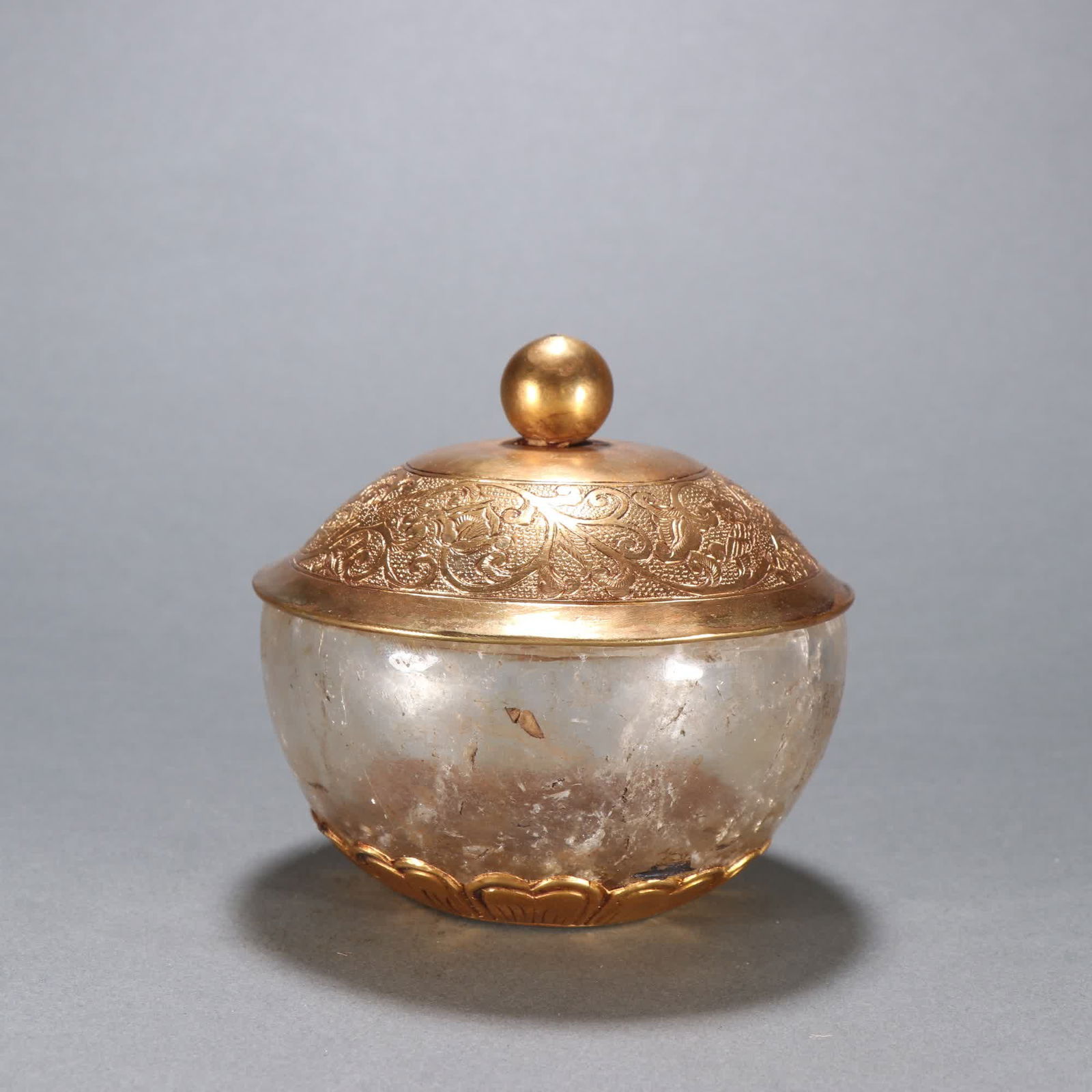 A Liao gold crystal-clad gold-clad bowl (1 of 9)