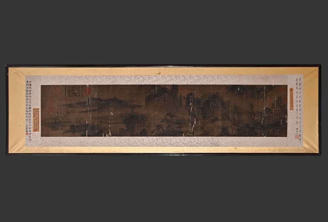 A picture of Tang Yin's boutique Xishan returning to seclusion (1 of 9)