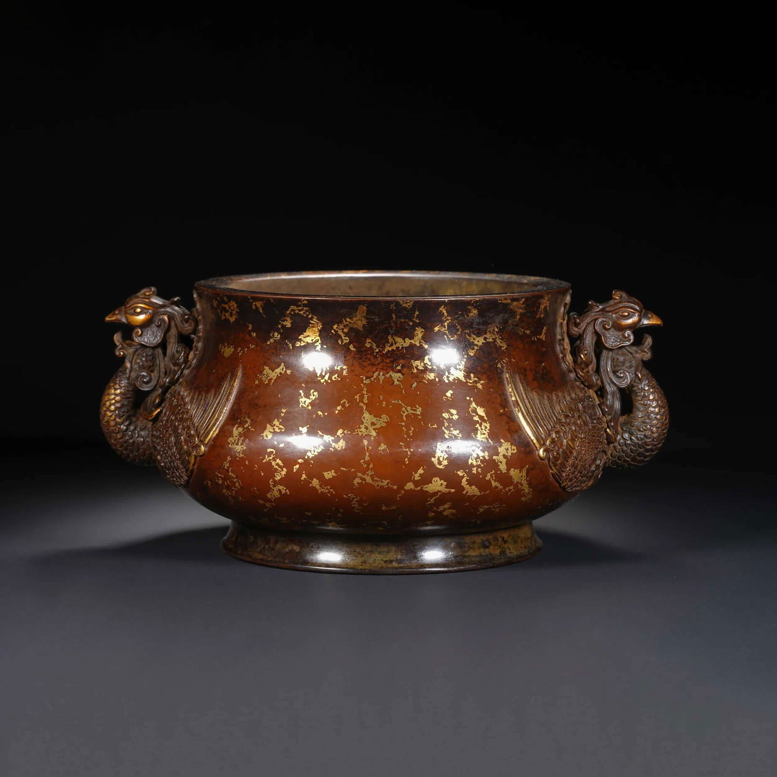 A gold-skinned phoenix ear stove (1 of 8)