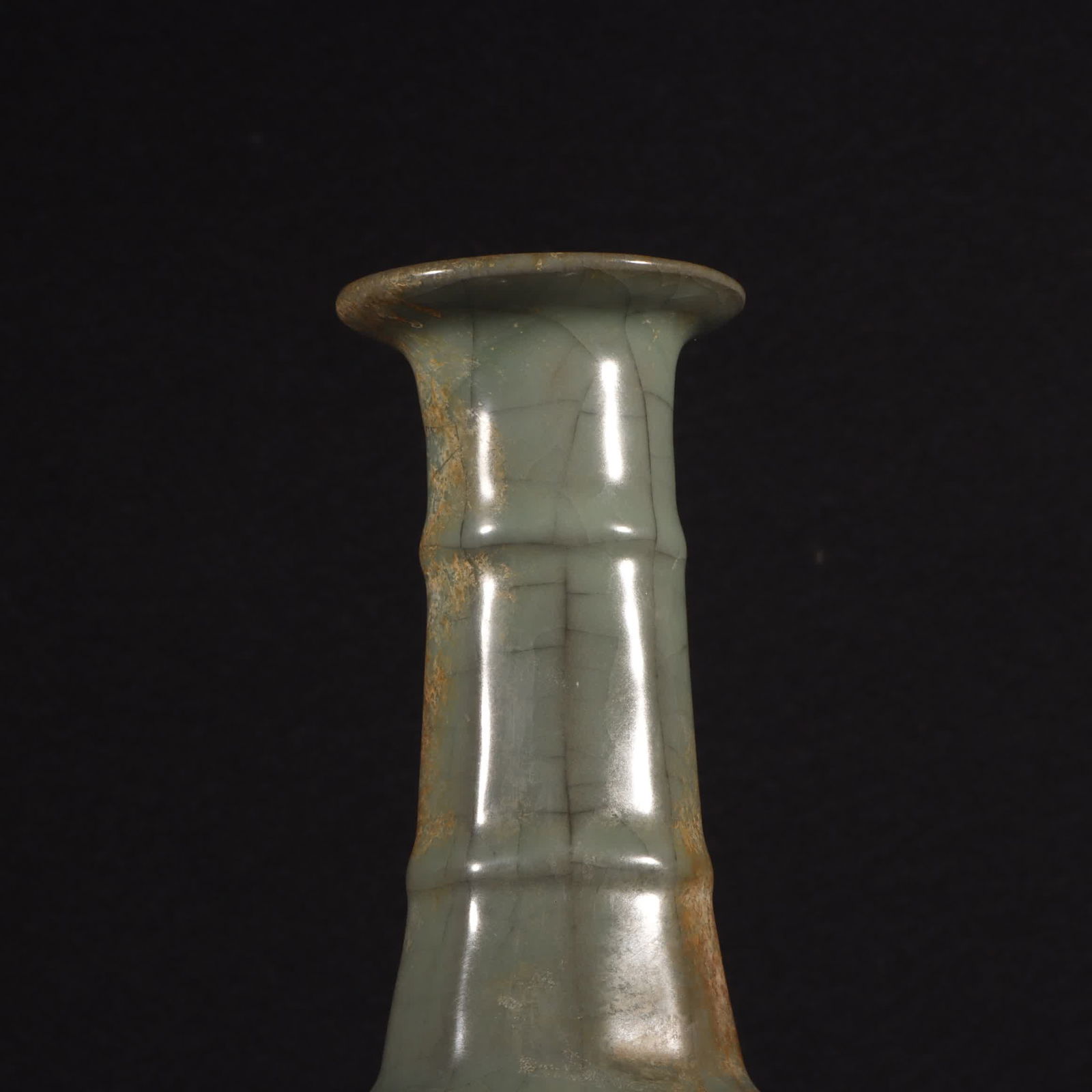 A Song Dynasty string pattern octagonal bottle - 2