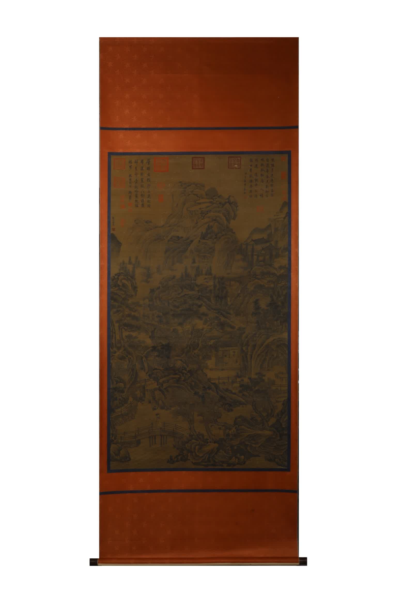 A landscape painting by Ma Yuan in the Song Dynasty (1 of 9)