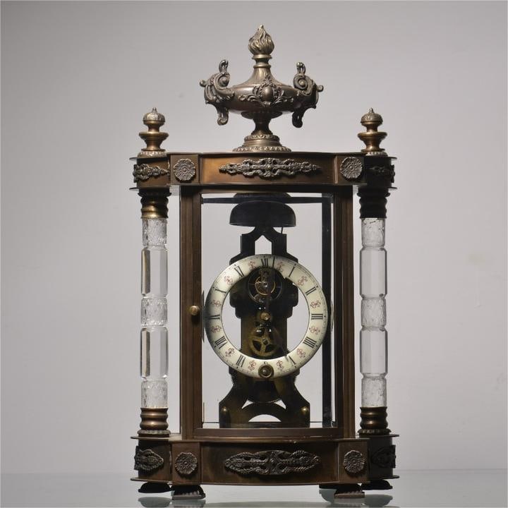 A fine brass-inlaid crystal bell (1 of 9)